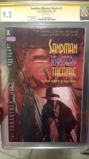 Zdjęcie oferty: Sandman Mystery Theatre #1 podpisany Wagner