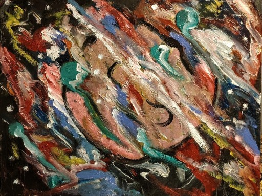 Zdjęcie oferty: Obraz olejny na płótnie 40 50 abstrakcja