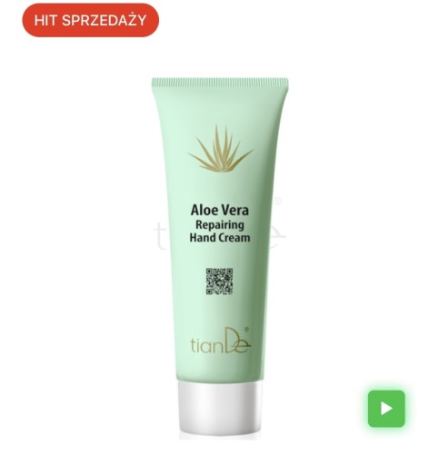 Zdjęcie oferty: Regenerujący krem do rąk z ekstraktem Aloe Vera