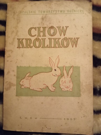 Zdjęcie oferty: Chów królików-Stefania Nikorowicz 1937 rok.