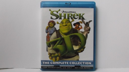 Zdjęcie oferty: SHREK 3D-pełna kolekcja / box 4 blu-ray 3D pl