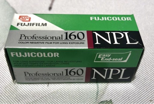 Zdjęcie oferty: FUJIFILM FUJICOLOR NPL ISO 160 120 color film