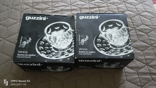 Zdjęcie oferty: Szklanki do espresso Guzzini Venice 110ml