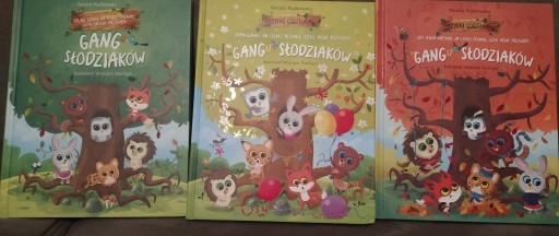 Zdjęcie oferty: Sprzedam trzy książki Gang Słodziaków