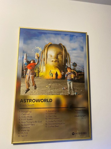 Zdjęcie oferty: Plakat Astroworld Travis Scott