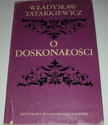 Zdjęcie oferty: O doskonałości Tatarkiewicz PWN 1976