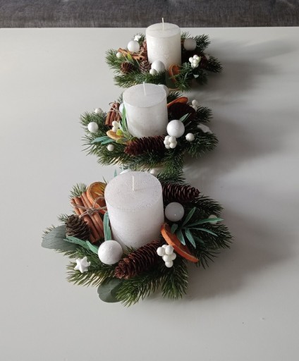 Zdjęcie oferty: Zestaw 3 stroików świątecznych.