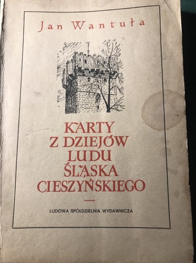 Zdjęcie oferty: Karty z Dziejów Ludu Śląska Cieszyńskiego