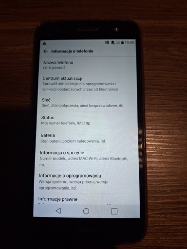 Zdjęcie oferty: Lg x power 2 tel