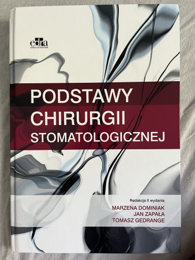 Zdjęcie oferty: PODSTAWY CHIRURGII STOMATOLOGICZNEJ Dominiak 