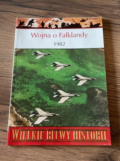 Zdjęcie oferty: Wojna o Falklandy 1982 Duncan Anderson DVD WIELKIE BITWY HISTORII