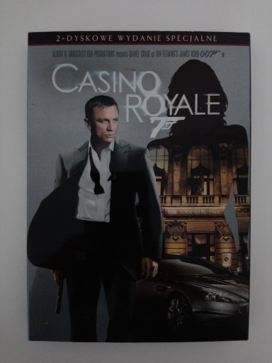 Zdjęcie oferty: CASINO ROYALE - JAMES BOND 2 X DVD BDB