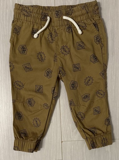 Zdjęcie oferty: Spodnie materiałowe r 80 cm 9-12 msc