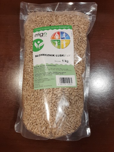 Zdjęcie oferty: SŁONECZNIK ŁUSKANY 1000g, Naturalny 1Kg