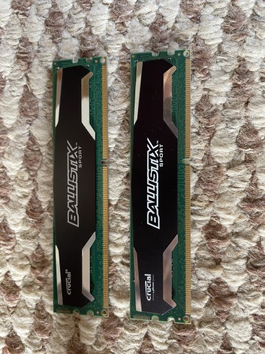 Zdjęcie oferty: CRUCIAL Ballistix Sport DDR3 16GB 2x8 1600MHz CL9