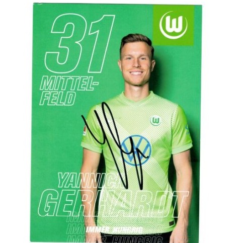 Zdjęcie oferty: Yannick Gerhardt autograf