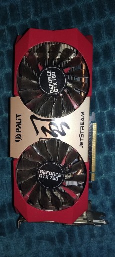 Zdjęcie oferty: Karta GTX 760 NVIDIA GeForce JetStream 4GB Palit