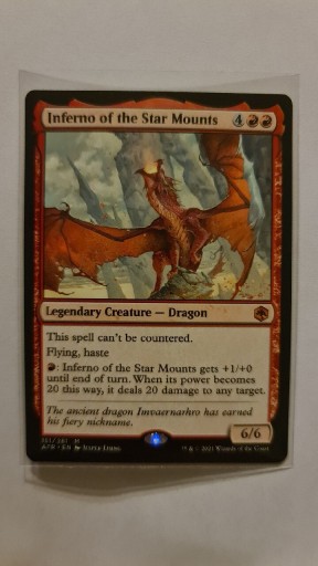 Zdjęcie oferty: Mtg Magic the gathering Inferno of the Star Mounts