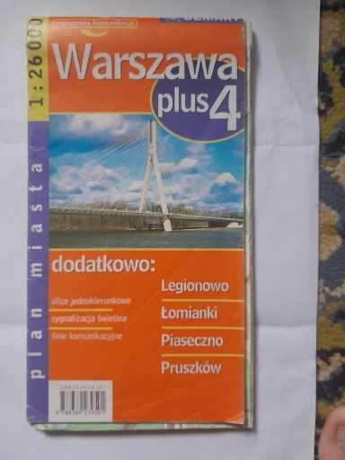 Zdjęcie oferty: Mapa Warszawy, 2006