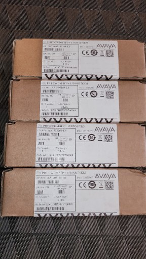 Zdjęcie oferty: Moduł wkładka AVAYA SFP+ 10GBASE CWDM 1530nm 70km