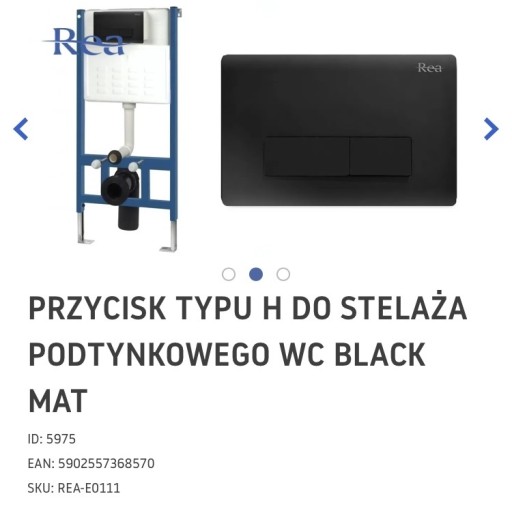 Zdjęcie oferty: Rea-przycisk do WC typu H