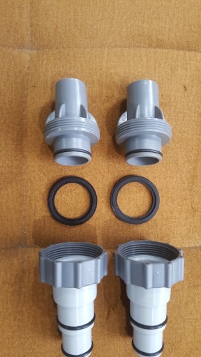 Zdjęcie oferty: adapter węża basenowego+redukcja 38na32mm -2szt.