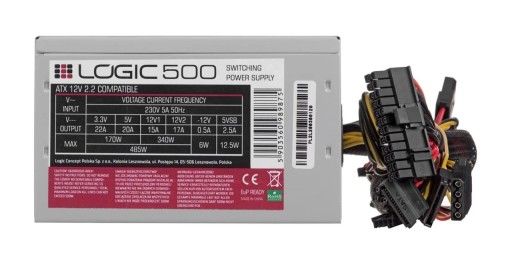 Zdjęcie oferty: Zasilacz ATX Logic 500 Power Supply