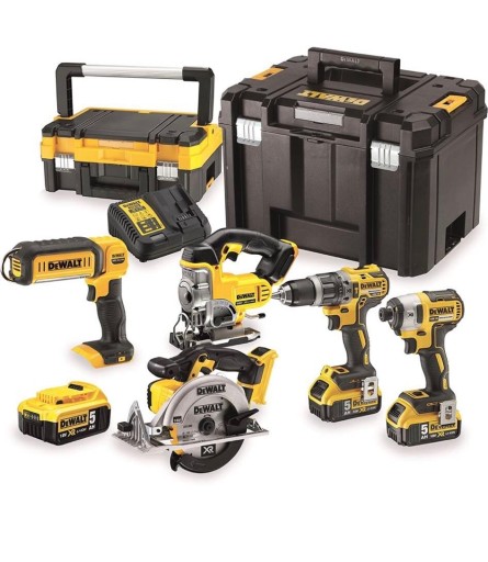 Zdjęcie oferty: DEWALT zestaw 5 narzędzi akumulatorowych 