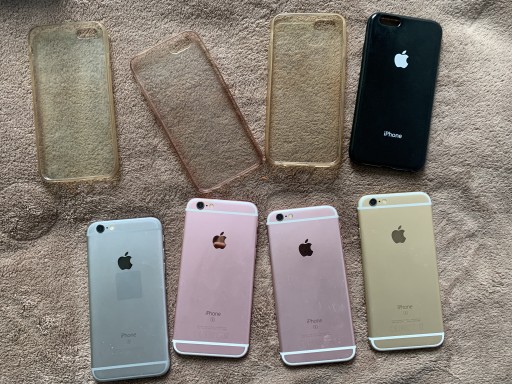 Zdjęcie oferty: Cztery smartfony telefony Apple iPhone 6S A1688