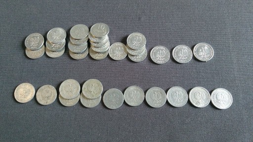 Zdjęcie oferty: Zestaw monet 1gr,5gr,10gr,20gr,50gr,1zł,2zł,5zł