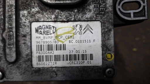 Zdjęcie oferty: Sterownik skrzyni biegu Citroen Peugeot 9678905780