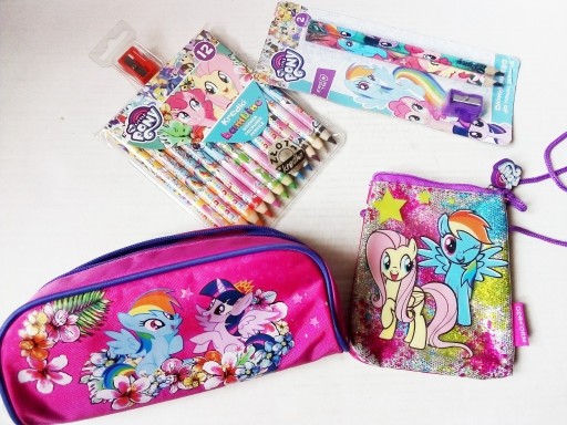 Zdjęcie oferty: zestaw My Little Pony saszetka kredki Bambino