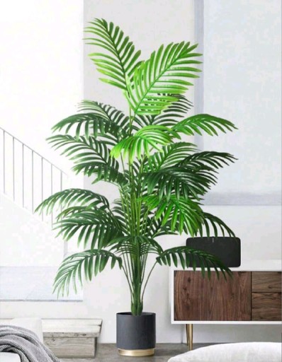 Zdjęcie oferty: Duże Sztuczne Drzewo Palmowe Zielone Rośliny