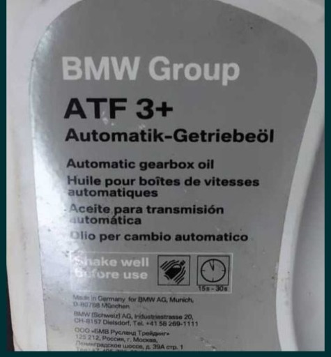 Zdjęcie oferty: BMW olej do automatów 