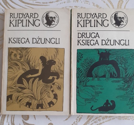 Zdjęcie oferty: Rudyard Kipling KSIĘGA DŻUNGLI 2 części 