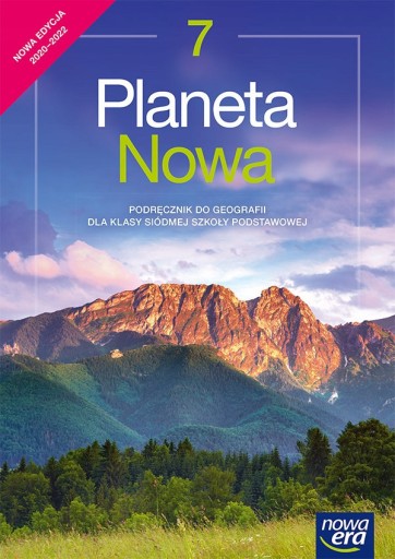 Zdjęcie oferty: Planeta Nowa Podręcznik DO GEOGRAFII 7 PODSTAWOWEJ