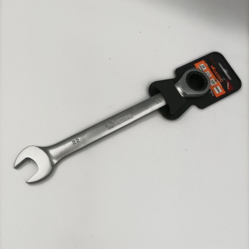 Zdjęcie oferty: Klucz płasko-oczkowy z grzechotką USTRAL 22mm NOWY