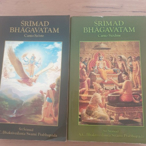 Zdjęcie oferty: ŚRIMAD BHAGAVATAM CANTO 6 i 7