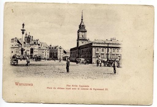 Zdjęcie oferty: Warszawa Plac Króla Zygmunta