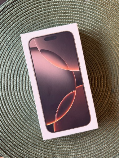 Zdjęcie oferty: iPhone 16 Pro Max 1TB / nowy / gwarancja 12 miesięcy / Desert Titanium