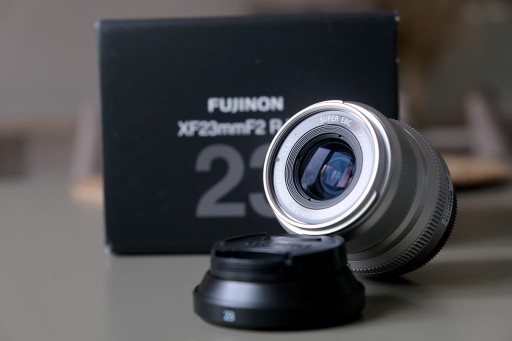 Zdjęcie oferty: Obiektyw Fujinon XF 23mm f2 + filtr szary zmienny