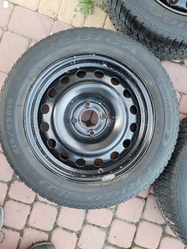 Zdjęcie oferty: Koła 16 Citroen Peugeot z oponami 215/55r16 