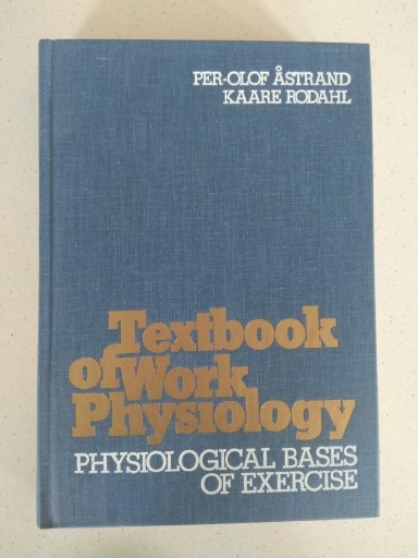 Zdjęcie oferty: Textbook of work physiology