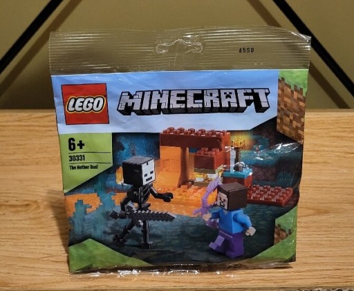 Zdjęcie oferty: Lego Minecraft 30331 Pojedynek w Netherze klocki