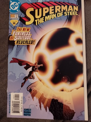 Zdjęcie oferty: SUPERMAN MAN OF STEEL # 100 Gatefold Cover