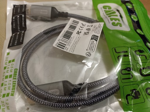 Zdjęcie oferty: Kabel HDMI 2,1 dł. 2metry