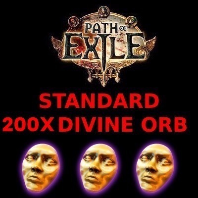 Zdjęcie oferty: Path of Exile PoE 200x Divine Orb STANDARD PC