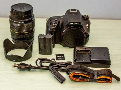 Zdjęcie oferty: Sony A58 Obiektyw Tamron 28/300