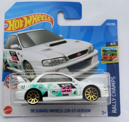 Zdjęcie oferty: Hot wheels '98 Subaru impreza sti TH