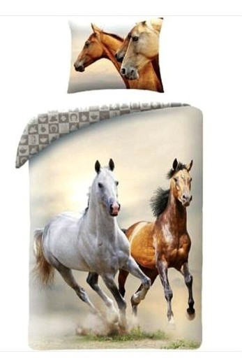 Zdjęcie oferty: Pościel Mustang Koń Konie140x200+70x90 Bawełna 100%
